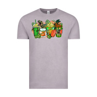 Vintage Zinc t rex coffee cups Vintage Tee - Zillion Design Studio