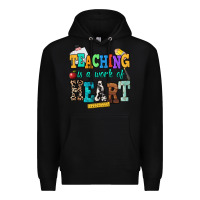 Black teaching is a work of heart Premium Hoodie - NancyCooperArtShop