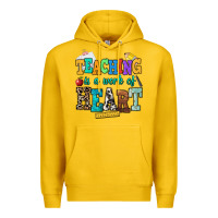 Lemon teaching is a work of heart Premium Hoodie - NancyCooperArtShop