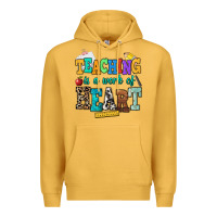 Mustard teaching is a work of heart Premium Hoodie - NancyCooperArtShop