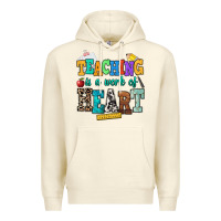Sandshell teaching is a work of heart Premium Hoodie - NancyCooperArtShop
