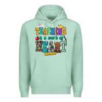 Seafoam teaching is a work of heart Premium Hoodie - NancyCooperArtShop