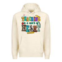 Tofu teaching is a work of heart Premium Hoodie - NancyCooperArtShop