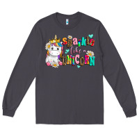 Smoke sparkle like a unicorn Long Sleeve Tee - AdoDesignShop