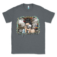 Charcoal Heather stay focused Classic Tee - SublimationCraftShop
