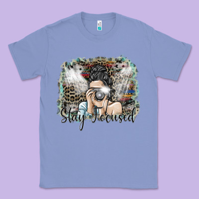 Stay Focused Classic Tee Designed By Sublimationcraftshop