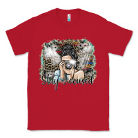 Red stay focused Classic Tee - SublimationCraftShop