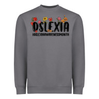 Storm dslexia awareness month Heavyweight Sweatshirt - MaliasSmallBusiness