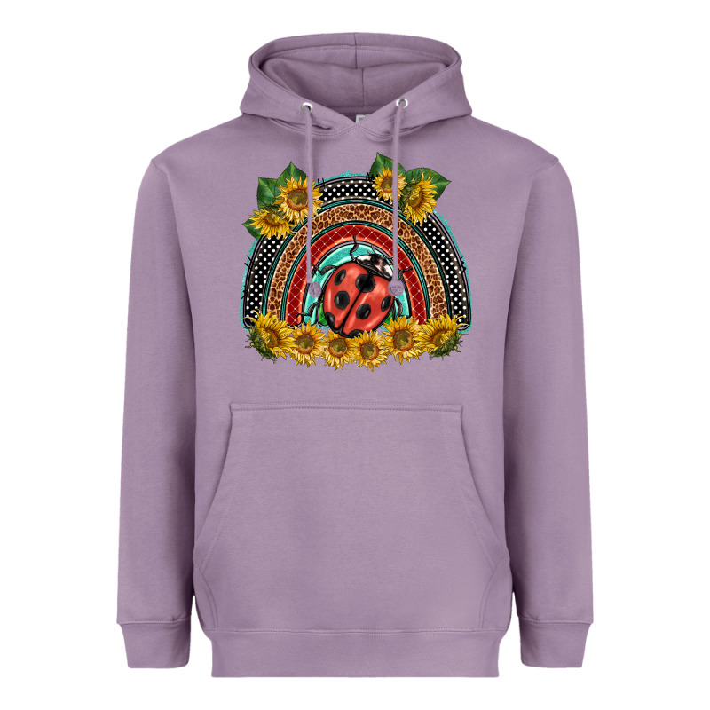 Ladybuy  Rainbow Heavyweight Hoodie by BarkalooDesign | Teevron