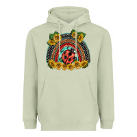 Matcha ladybuy  rainbow Heavyweight Hoodie - BarkalooDesign
