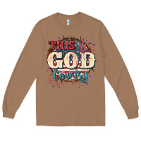 Toasted Coconut This is god country 4th of july Long Sleeve Tee - CowGirlArtShop
