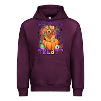 Mauve Wine did somebody say treat Urban Hoodie - LillyAllenDesigns