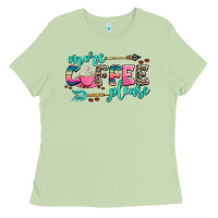 Matcha more coffee please Ladies Tee - AdoDesignShop