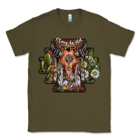 Army Green stay wild Classic Tee - SublimationCraftShop