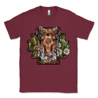 Burgundy stay wild Classic Tee - SublimationCraftShop
