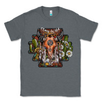 Charcoal Heather stay wild Classic Tee - SublimationCraftShop