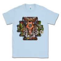 Dusty Blue stay wild Classic Tee - SublimationCraftShop