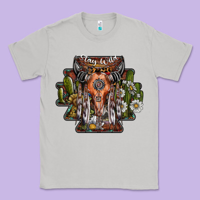 Stay Wild Classic Tee Designed By Sublimationcraftshop