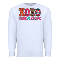 White xoxo hugs and kisses Premium Sweatshirt - Jasminsmagicworld