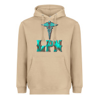 Mushroom licensed practical nurse medical symbol Heavyweight Hoodie - BarkalooDesign