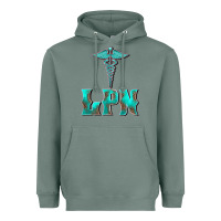Sage licensed practical nurse medical symbol Heavyweight Hoodie - BarkalooDesign
