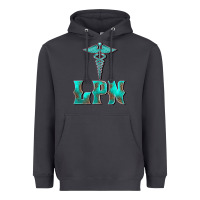 Smoke licensed practical nurse medical symbol Heavyweight Hoodie - BarkalooDesign