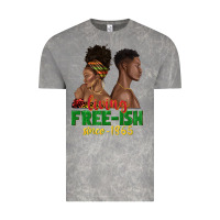 Cloud Rock living free ish since 1865 with afro black woman a Vintage Tee - texasbilliewilder