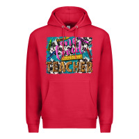 Cardinal one loved teacher Premium Hoodie - NancyCooperArtShop