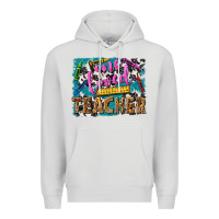 Dove Grey one loved teacher Premium Hoodie - NancyCooperArtShop