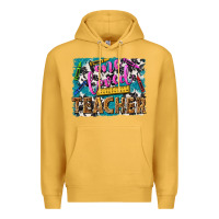 Mustard one loved teacher Premium Hoodie - NancyCooperArtShop