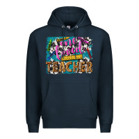 Navy one loved teacher Premium Hoodie - NancyCooperArtShop