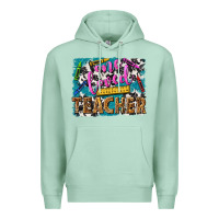 Seafoam one loved teacher Premium Hoodie - NancyCooperArtShop
