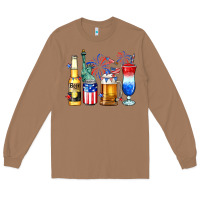 Toasted Coconut 4th of July American drinks Long Sleeve Tee - Neo Western