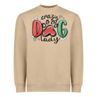 Mushroom crazy dog lady Heavyweight Sweatshirt - MaliasSmallBusiness