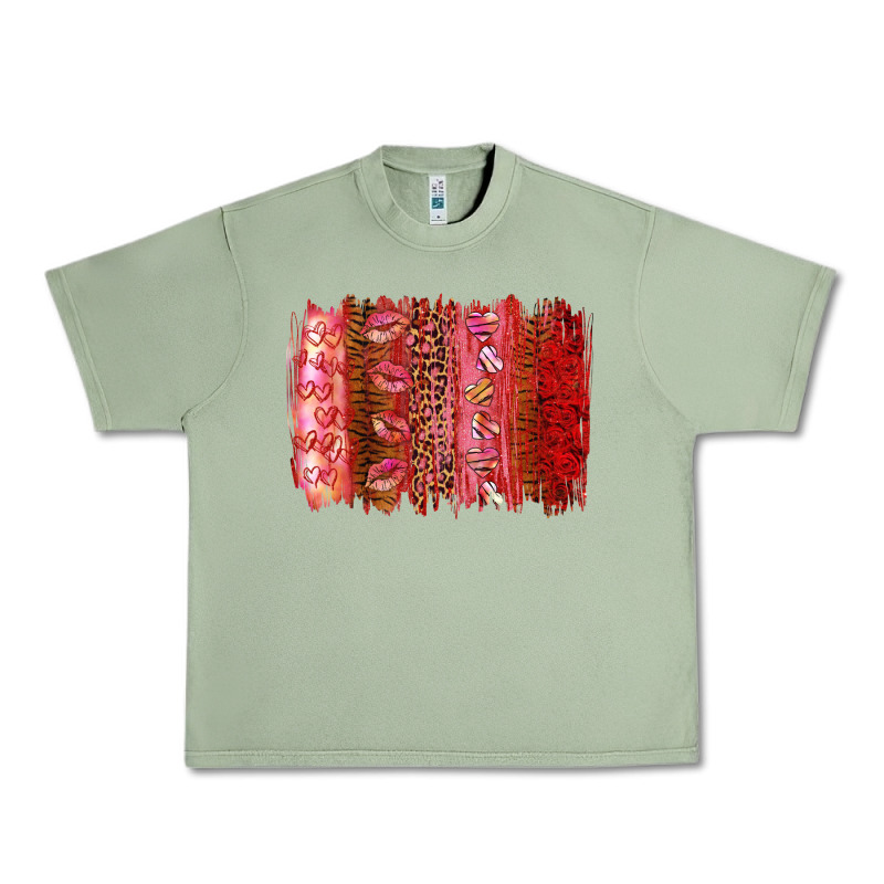 Valentine's Day Brushstroke Urban Heavy Tee by RanaPortraitStore | Teevron