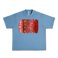 Pebble Blue valentine's day brushstroke Urban Heavy Tee - RanaPortraitStore