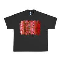 Pigment Black valentine's day brushstroke Urban Heavy Tee - RanaPortraitStore