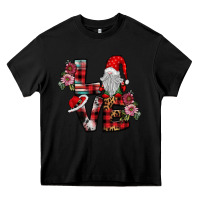 Black Love Gnome Heavy Core Tee - SublimationCraftShop