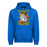 Cobalt too cute too spook Urban Hoodie - LillyAllenDesigns