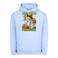 Pigment Grape Ice too cute too spook Urban Hoodie - LillyAllenDesigns