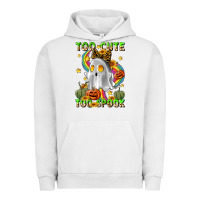 Pigment Lunar Rock too cute too spook Urban Hoodie - LillyAllenDesigns