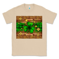 Mushroom St. Patrick's Day shamrock leopard Classic Tee - Neo Western