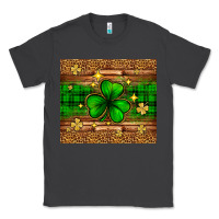 Smoke St. Patrick's Day shamrock leopard Classic Tee - Neo Western
