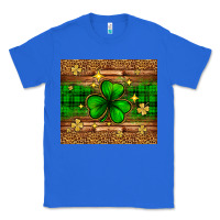 True Royal St. Patrick's Day shamrock leopard Classic Tee - Neo Western