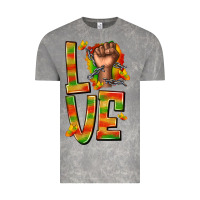 Love Juneteenth With Fist Vintage Tee | Teevron