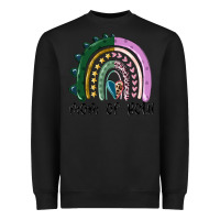 Black mom of both rainbow Heavyweight Sweatshirt - MaliasSmallBusiness