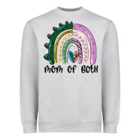 Heather Grey mom of both rainbow Heavyweight Sweatshirt - MaliasSmallBusiness