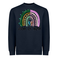 Navy mom of both rainbow Heavyweight Sweatshirt - MaliasSmallBusiness