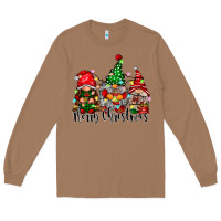 Toasted Coconut merry christmas gnomes Long Sleeve Tee - CowhideDigitalArt