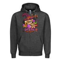 Charcoal Heather i put a spell on you Zipper Hoodie - AdoDesignShop